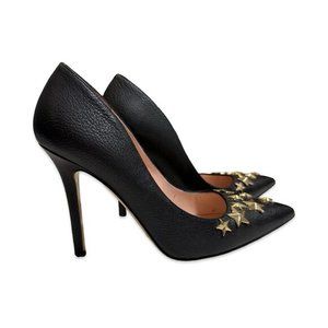 Kate Spade New York Lagrenga Black Heel with Gold Stars - 7 1/2 B